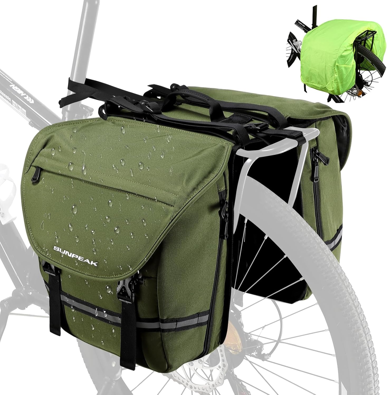 Mountain Electric Bike Saddle Bag