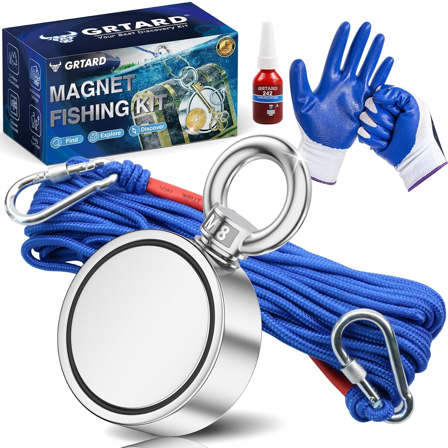 Neodymium Magnet Fishing Kit